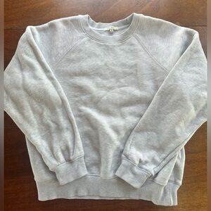 Z Supply Gray Crewneck Sweatshirt, Medium